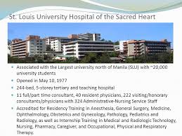 Management St Louis University Hospital Of The Sacred Heart
