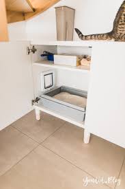 Aus kallax wird eine garderobenbank. Diy Katzenklo In Einem Ikea Besta Schrank Verstecken Ikea Hack Fur Eine Versteckte Katzentoilette Youdid