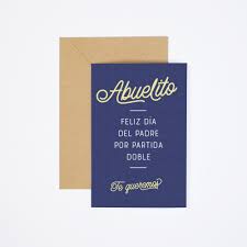 Frases cortas y bonitas e imágenes. Postal Abuelito Feliz Dia Del Padre
