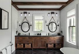 As the name implies, a space designed in the farmhouse style this adds a lot of light and also lets you make the most of natural wood. 196 Best Farmhouse Vanity Lighting Ideas Bathroom Vanity Lighting Vanity Lighting Farmhouse Vanity Lights