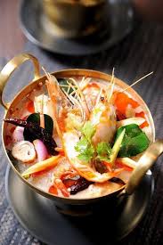 Tom Yam Spicy Seafood Soup A Classic Southern Thai Dish Food Best Thai Dishes Cooking