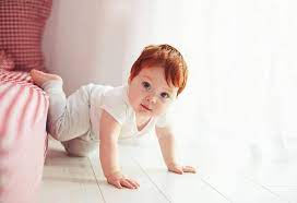 Digital collage of cute crawling babies #88131 by pushkin. Top 50 Baby Boy Girl Names That Mean Red