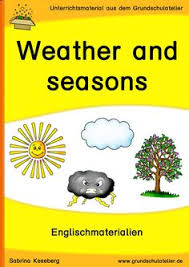 Englischmaterialien Weather And Seasons Englisch Grundschule Unterrichtsmaterial Grundschule