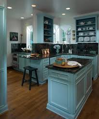 Karen Garlanger Designs Teal Kitchen Minimalist Small Kitchens Kitchen Design