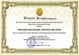 Maybe you would like to learn more about one of these? Penghargaan Piagam Sertifikat