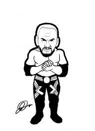 Wwe wrestling finn balor 2. Coloring Pages Of Wwe Wrestlers Coloring Home