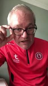 Conor Grimes sending the boys a message yes he’s a Tryone man but we won’t  hold it against him this once!