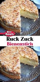 Ruck Zuck Bienenstich Alle Rezepte Bienenstich Rezept Kuchen Rezepte Einfach Kuchen Und Torten Rezepte