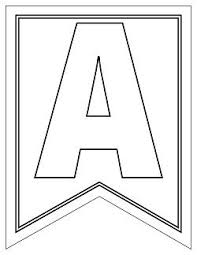 Alphabet Free Printable Black And White Banner Letters Free Large Swallowtail Printable Alphabet Banner Letters White Black Outline Printable Banner Letters Free Printable Banner Free Printable Banner Letters