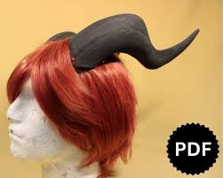3d Print File Maleficent Horns