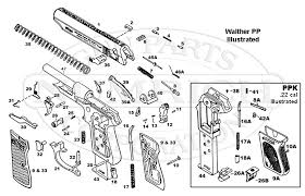 Walther Ppk Parts Schematic Numrich
