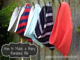 How To Make A Baby Bandana Bib Look At What I Made