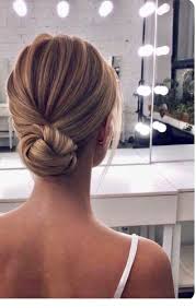 The easiest hairstyle straight from the runway. I Love This Low Bun Style Hair Styles Easy Hairstyles Hairstyle