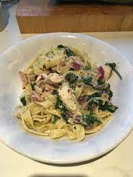 Recipe For Slimming World Chicken Bacon Pesto Pasta Using Quark Or Fromage Frais To Make It Creamy But Without Pesto Pasta Easy Pasta Recipes Quark Recipes