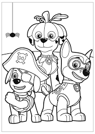 Patrulla Canina Para Colorear Pdf