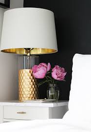 How To Make Your Bedroom An Oasis White Gold Bedroom Bedroom Night Stands Gold Bedroom