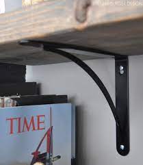 So i wanted to create some storage in my garage. Diy Wood Shelves Brackets Jenna Burger Design Llc