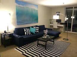 My Apartment Beach Decor Surf Decor Ikea Kivik Sofa Ikea Stockholm Rug White And Blue Liv Living Room Decor Ikea Light Blue Living Room Rugs In Living Room