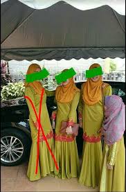Baju warna hijau pucuk pisang. Pre Kurung Moden Hijau Pucuk Pisang Xmas50 Muslimah Fashion Two Piece On Carousell
