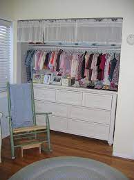 Believe it or not, there are benefits to decorating a small bedroom. Nice Open Closet Forces You To Be Organized Baby Closet Kids Room Space Savers