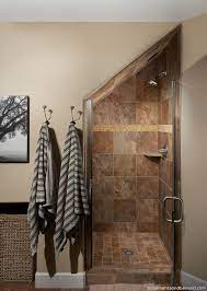 Shower Under Our Stairs For The Home Pinterest Bathroom Under Stairs Small Bathroom Remodel Basement Bathroom