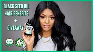 Black seed oil health benefits. Black Seed Oil Hair Benefits Giveaway Youtube