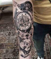 The melting clock tattoos are quite popular, especially in the sleeve types of tattoos. 99 Unbeatable Clock Tattoo Designs To Try Once
