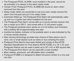 Poolguard Pgrm 2 In Ground Pool Alarm