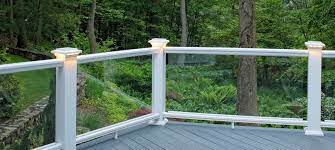 To request an estimate from a certified decking contractor, contact us…. Timbertech Azek Composite Rail Glass Channel Infill Pro Deck Supply Store