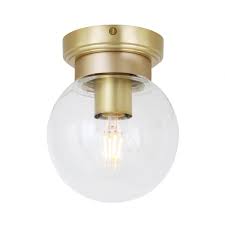 Ceiling light led sconce balcony home decor lamp porch corridor. Jordan Small Globe Bathroom Ceiling Light 15cm Ip65 Mullan Lighting