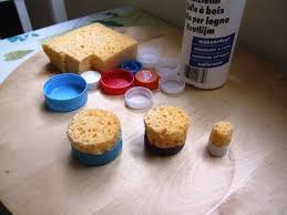Tampons Pour Pochoirs A Fabriquer Tampons Pochoir Bricolage Facile