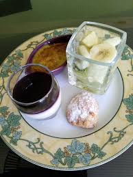 Dessert Gourmand Panna Cotta Creme Pistaches Amaretti Salade Fruits Dessert Gourmand Salade De Fruits Creme Pistache