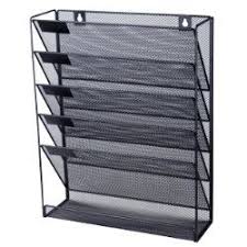 Shop for office wall organizers online at target. Office Depot Portrait Literature Display 5 A4 Black Wire Mesh 325 X 105 X 405mm Paper Organization Office Supply Organization Wall Organization