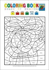 Feel free to print and color from the best 38+ math coloring pages 2nd grade at getcolorings.com. Math Addition And Subtraction Up To 20 Color By Number Math Coloring Worksheets Math Coloring Color Worksheets