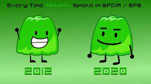 Every time Gelatin spoke in BFDIA / BFB! [Evolution of Gelatin's Voice] [up  to BFB 26!] - YouTube