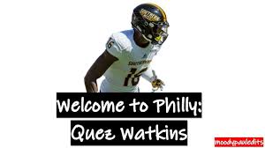He played college football at southern miss and was drafted by the eagles in the sixth round of the 2020 nfl draft Quez Watkins Ultimate College Highlights Welcome To Philly Hd Youtube