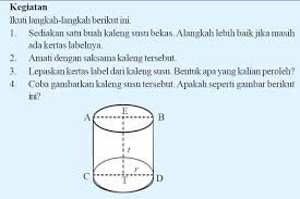 Contoh soal keliling alas tabung Menghitung Luas Selimut Dan Volume Tabung Leny Fitryasari