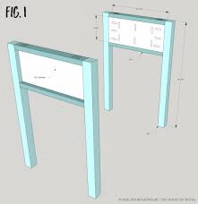 DIY Pottery Barn-Inspired Sausalito Bedside Table