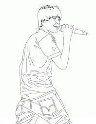 Justin bieber coloring pages to color | maria lombardic. How To Draw Justin Bieber Coloring Page Netart