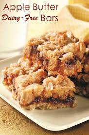 Oatmeal Apple Butter Bars Recipe Dairy Free Recipe Apple Butter Vegan Gluten Free Desserts Dessert Recipes