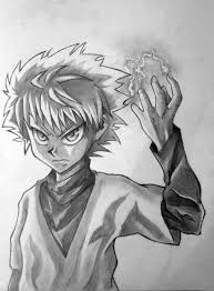 Please, feel free to share these drawing images with your friends. Killua Pencil Drawing By 321comics On Deviantart