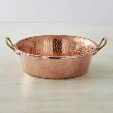 Mauviel Hammered Copper Jam Pan Williams Sonoma