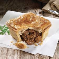 Steak and kidney pie is a british dish with a filling of diced beef and kidneys in a thick sauce. Pies Academy Food Service Ltd