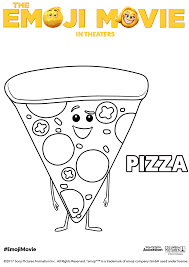 Viewers can go through the movie synopsis, meet the team behind the movie, watch the trailer in three languages, take a look behind the scenes, read the latest news related to the projects, and more. The Emoji Movie Pizza Coloring Page Emoji Movie Coloring Pages Emoji Coloring Pages