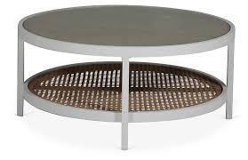 The newport 22 x 36 coffee table will create the perfect spot to rest your drink or add some decorations to your outdoor patio or porch. One Kings Lane Newport Coffee Table White