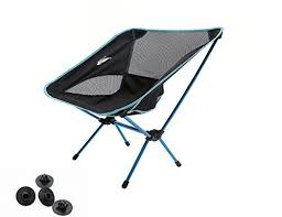 Luxetempo Heavy Duty Folding Camping Chair With Replacement Foot Capsunltralight Aluminum For Backapcking T Folding Camping Chairs Camping Chair Camping Chairs