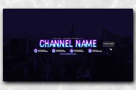 Youtube banner creator featuring a freaky harlequin character. 10 Youtube Channel Art Banners Vol 1 Youtube Channel Art Channel Art Youtube Banner Backgrounds
