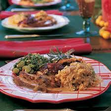 Most comfort food has meat or dairy. Traditional Christmas Dinner Menus Recipes Myrecipes