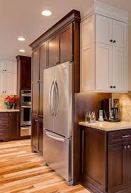 Your present little kitchen space might be worked to comprise of these kinds of tasteful, darkish wood factors. Small Kitchen Design With Cherry Wood Cabinets Kitchen Cabinets Color Combination Cherry Wood Kitchen Cabinets Brown Kitchen Cabinets