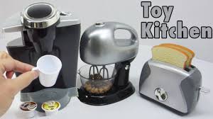Toy Kitchen Playset For Children Kids Gourmet Kitchen Appliances Konapun Youtube